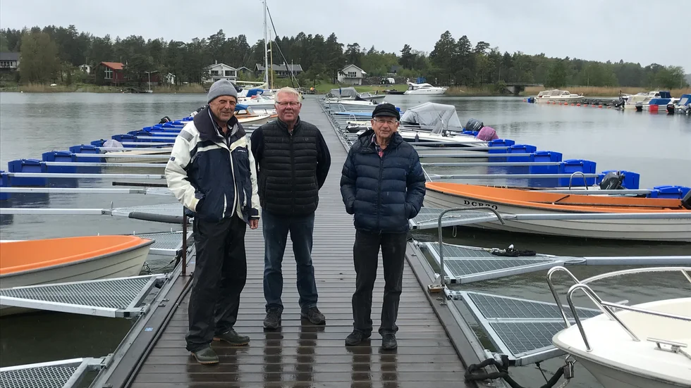 Det tog två år för Roger G Eriksson, Ulf Ringberger och Bo Jender att få igenom en sänkning av båtavgifterna i Oxelösund.