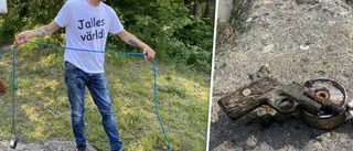 Matteas, 45, fiskade upp pistol ur Nyköpingsån: "Som högsta vinsten på ett lotteri"
