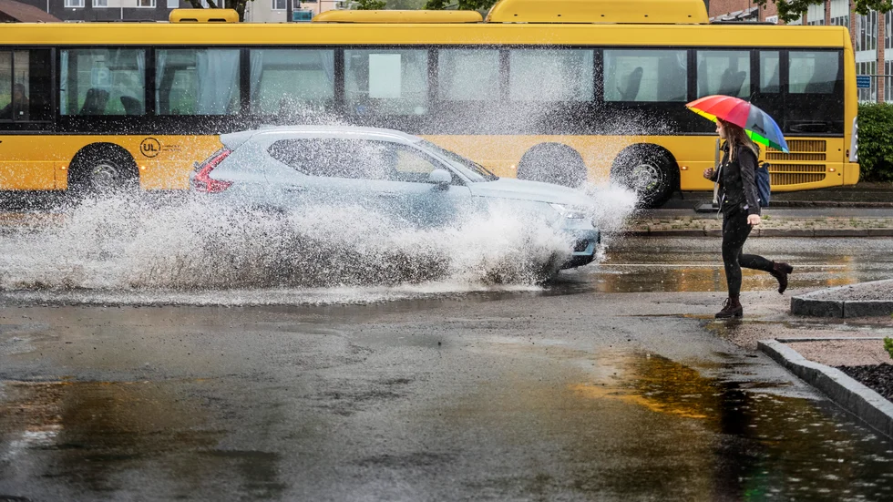Nytt kraftigt regnväder väntas i Uppsala.