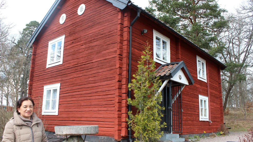 Angela Helgesson öppnar Klippestorpsgårdens kaféverksamhet på lördag.