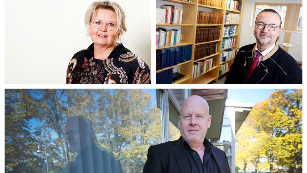 Monica Lindell Rylén (S) är kulturnämndens ordförande. Magnus Utvik är kommunförfattare i Strängnäs fram till årsskiftet. Christer Hermansson är kommunens kulturchef.