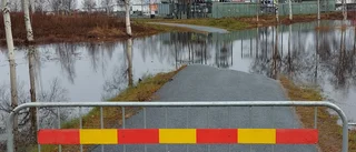 20-tal villor i Haparanda har drabbats av översvämning