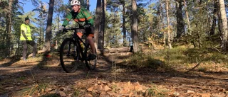 Full fart när cykelklubben höll mästerskap i mountainbike
