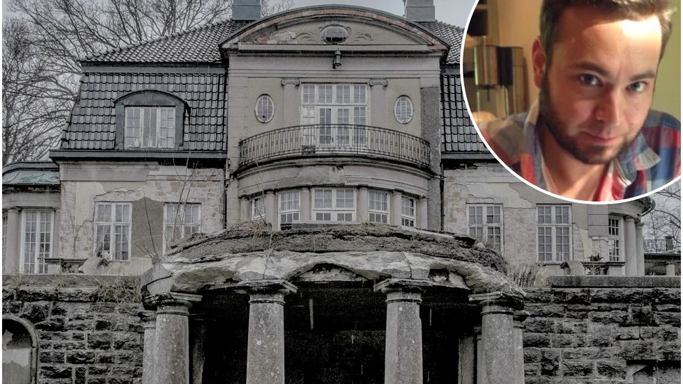 "Det kommer fyra sjöpoliser, fem från kronofogden, och två låssmeder. Nu ska han ut, och jag vet inte vad som skulle stoppa det i det här läget", säger Tobias Appelö, ägare till Villa Kassman, om den olovliga hyresgästen.