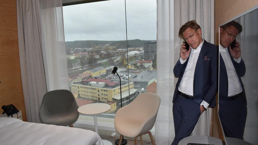 ”Vi är redo för öppning”, säger The Wood Hotels direktör David Åberg. 