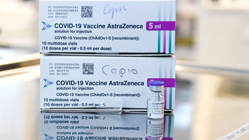 Astra Zenecas vaccin mot Covid-19. 