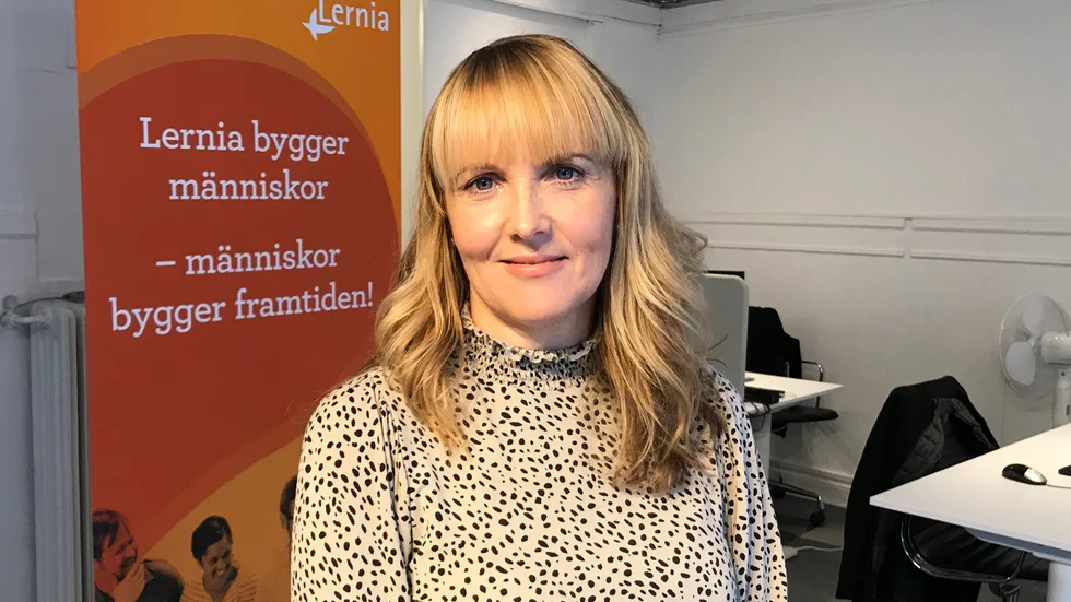 Hanna Karlsson, platschef Lernia Bemanning Södermanland. 