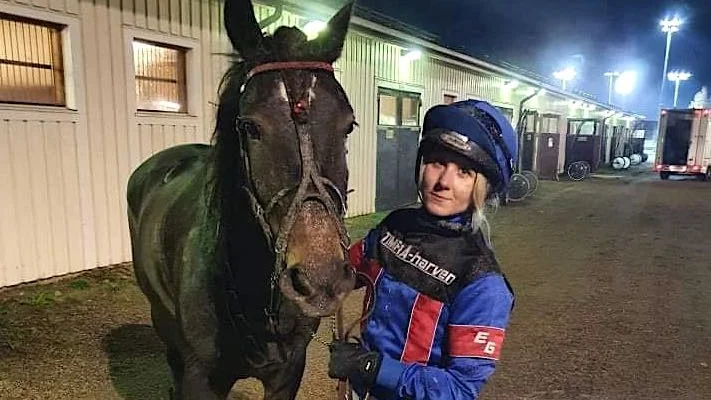 Erica Guldhag slutade fyra med Forspärla i monté-SM.