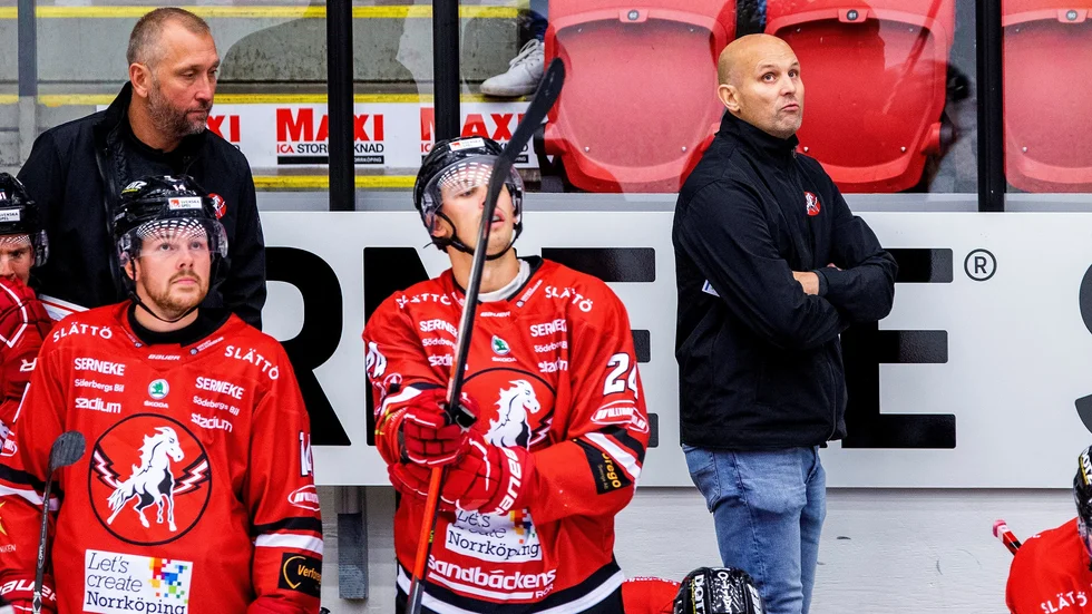 Tony Zabel tyckte inte at Vita Hästen allsvensk klass under mötet med Almtuna.