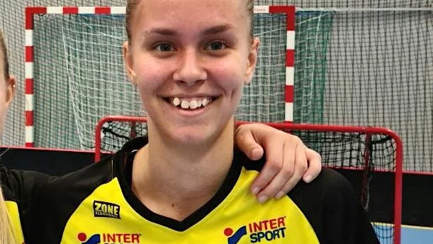 Tea Grenholm utsågs till Kågedalens bästa spelare.