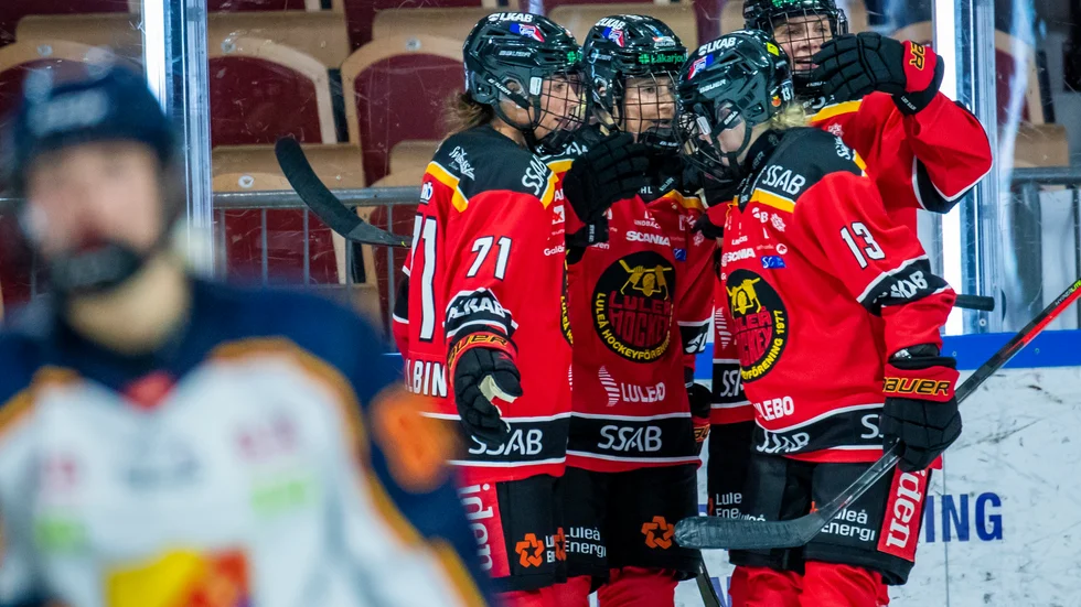 Jenna Pirttijärvi gjorde mål och assist när Luleå körde över Leksand.