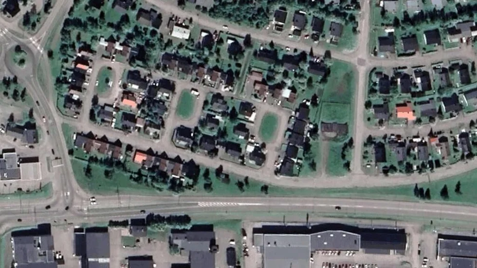 Området kring Isvägen 3