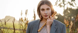 Stående ovationer för solisten Lucie Horsch