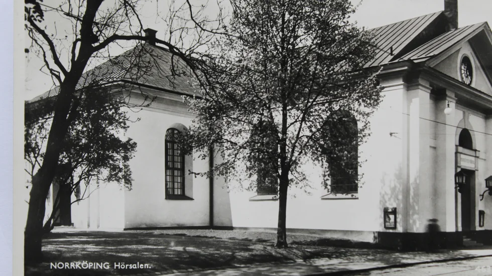 Hörsalen i centrala Norrköping.