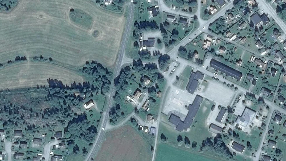 Området kring Alviksvägen 2
