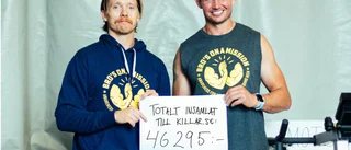Andrew och Felix klarade 50 mil mot psykisk ohälsa