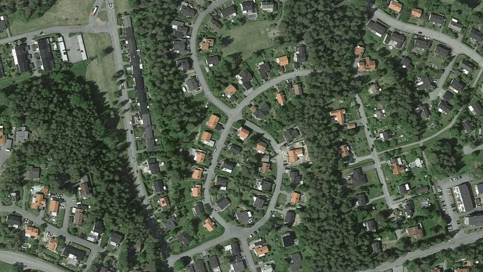 Området kring Skogsvägen 19