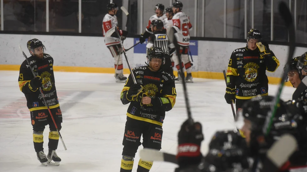 Vimmerby Hockey ledde två gånger, men föll till slut med 5-3 hemma mot Nybro.