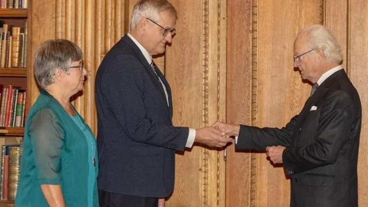 Anna-Britta Nyman, Herbert Nyman, kung Carl XVI Gustaf
