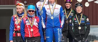 Elin och Evelina tog stafettguld i Kiruna