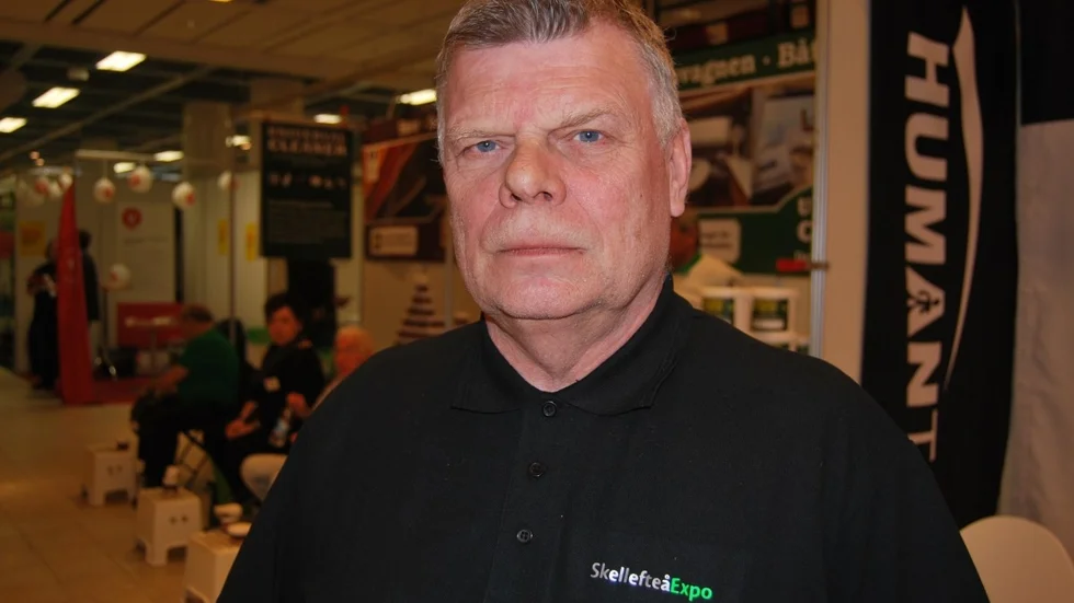 Det blir Skellefteåexpo även nästa år. Det lovar mässgeneralen Göran Johansson. Foto: Ulf Cederhill
