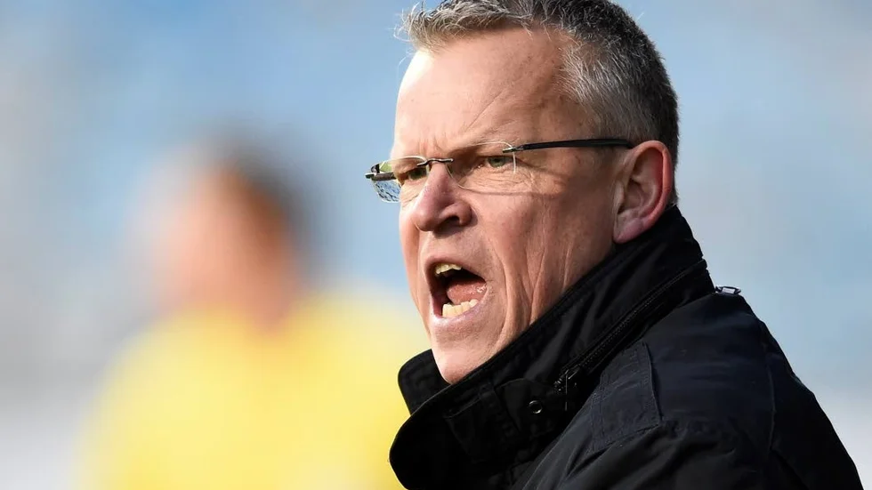 Inte nöjd. Janne Andersson kallade insatsen mot AIK för skräp.
