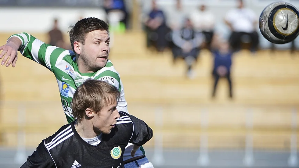 Linus Lindström blev Moröns poängräddare hemma mot Härnösand. Arkivbild