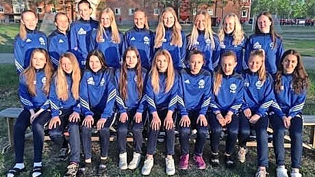 Imponerade. Västerbottens F01 vann tre av fyra matcher. Foto: Privat.