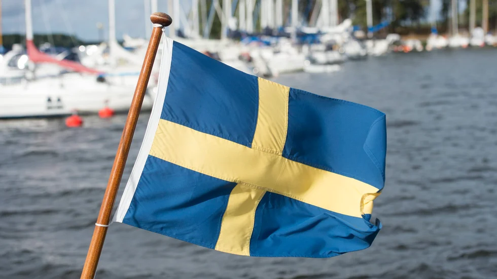 Vems flagga? Foto: Fredrik Sandberg/TT