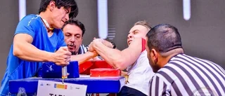 "Mujje" överraskade – tog VM-medalj i armbrytning: "Jag blev chockad"