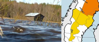 SMHI varnar: Höga vattenflöden i Byskeälven