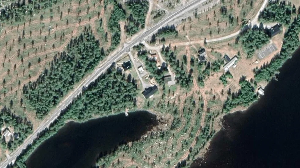 Området kring Björkholmsvägen 9