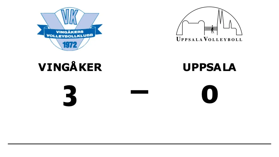 Vingåker vann mot Uppsala