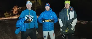Manfall i Svaidesprinten – men snön som skyfflats ihop stod pall