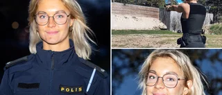 Terese, 26, är en av öns nya polisaspiranter • "Märks att vi är efterlängtade"