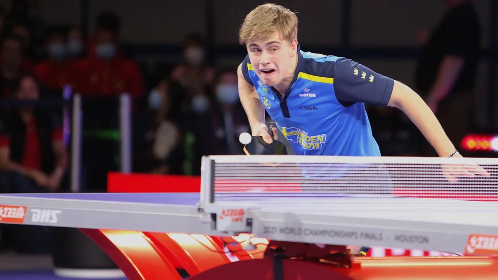Truls Möregårdh och Sveriges VM-äventyr tog slut i kvartsfinalen mot Kina. Arkivbild.