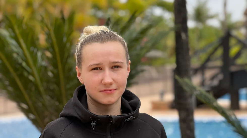 UNT träffade Marika Bergman Lundin under Häckens läger i Spanien.
