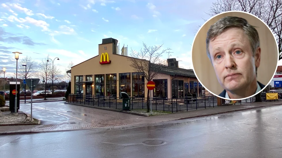 Henrik Nerell säger att McDonalds i Katrineholm snart kan få en laddstation. 