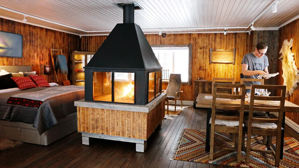Loggers Lodge ägs av Eric Borg, Pure Lapland. En sak som deltagarna i utvecklingsprojektet kom överens om är att designen ska bottna i bygdens identitet.