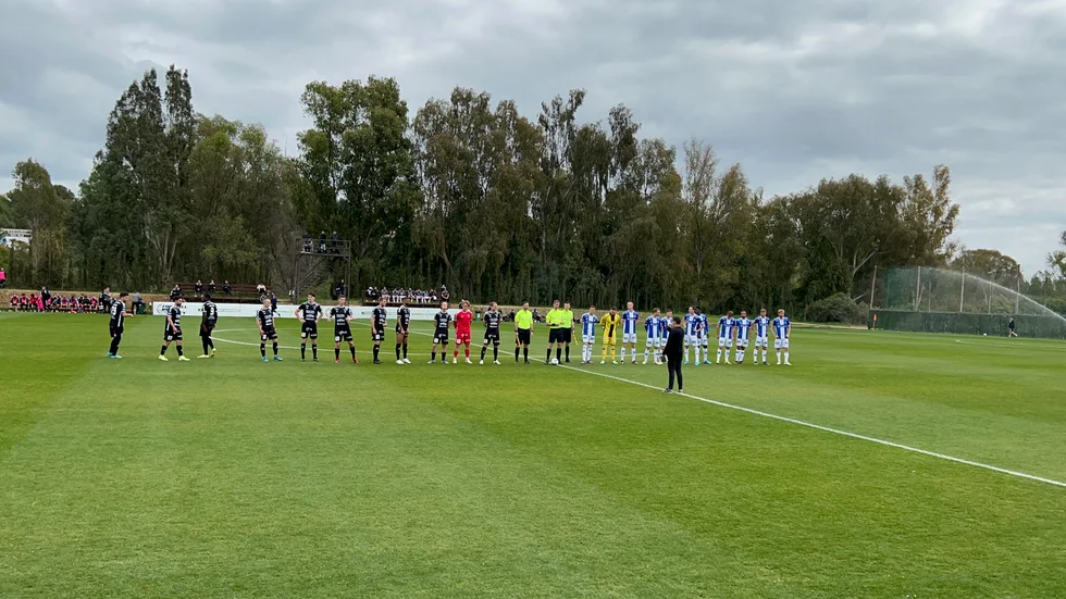 Sirius mötte Sarpsborg som avslutning på lägret.