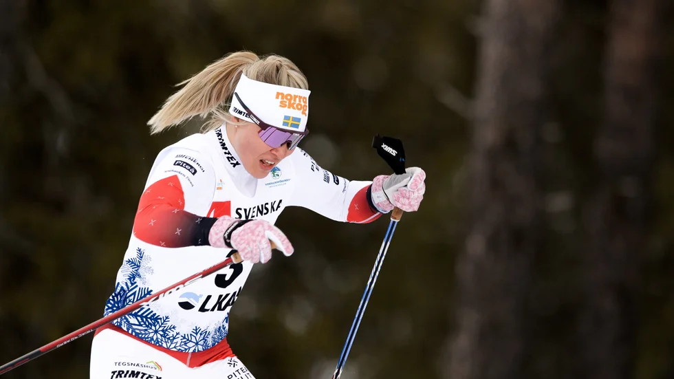 Jonna Sundling spurtslog Maja Dahlqvist som fram till detta vunnit allt under säsongen.