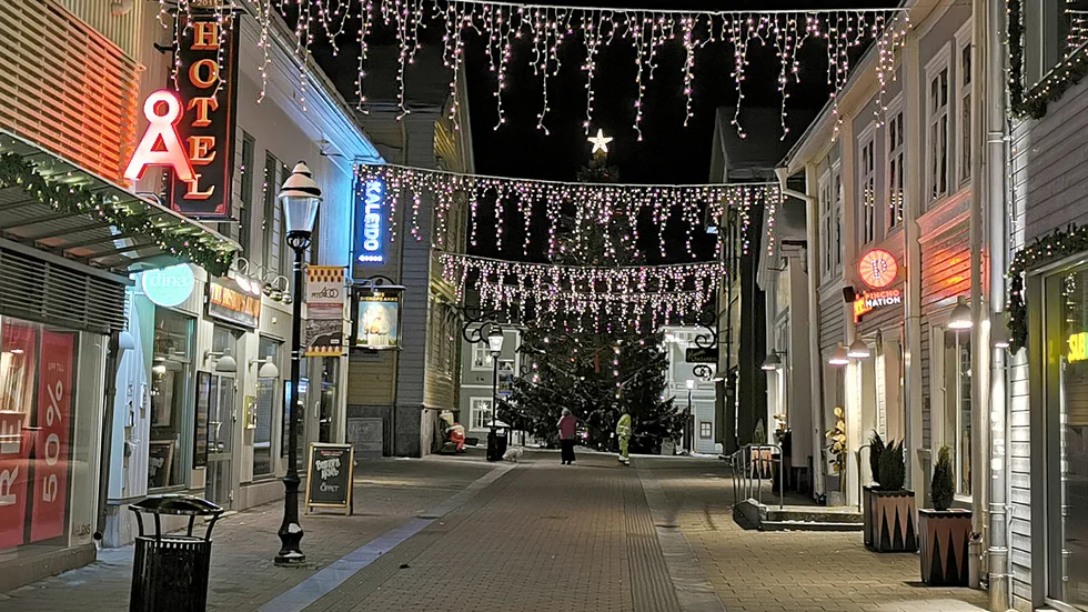 Nyårsafton i Piteå 2021.