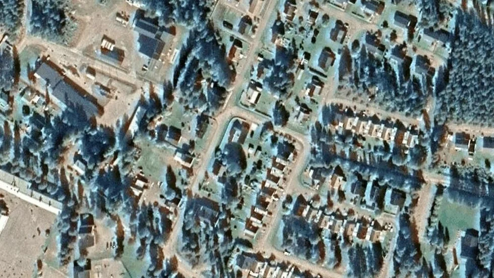 Området kring Villagatan 2