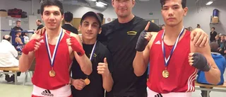 Artur och Nasir vann boxningsfighter i Rovaniemi