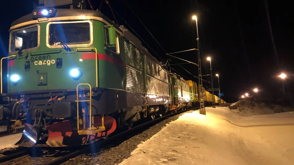 Holmen väljer tåg och Green Cargo för transporter från norr till söder.