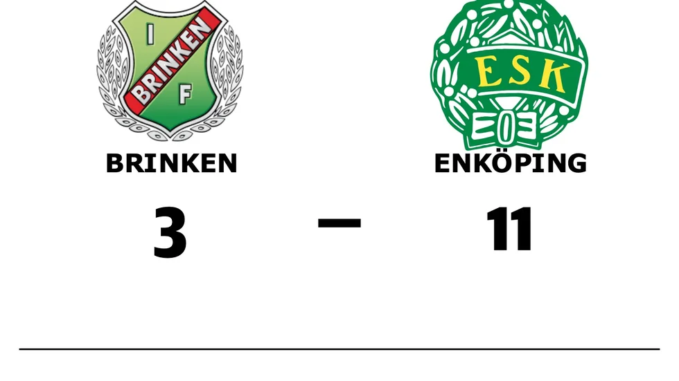 Brinkens IF förlorade mot Enköpings SK HK