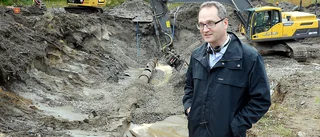 Trafikolycka utanför Biltema