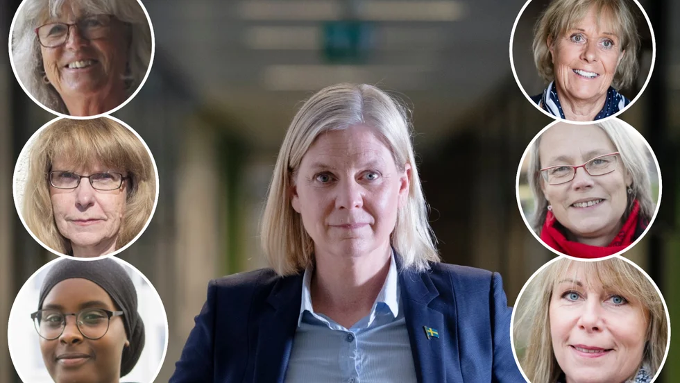 Magdalena Andersson, Sveriges nya statsminister. Valet kommenteras av Tjia Torpe, Inger Fredriksson, Mariam Yassin, Ewa Callhammar, Anneli Bengtsson och Charlotte Prennfors.
