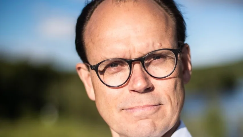 Hans-Peter Carlson, förbundsordförande för Liberalerna Västerbotten.