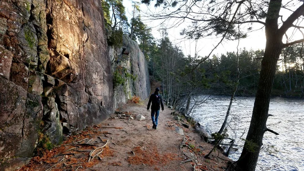Ågelsjön. Naturreservat sedan 2015.